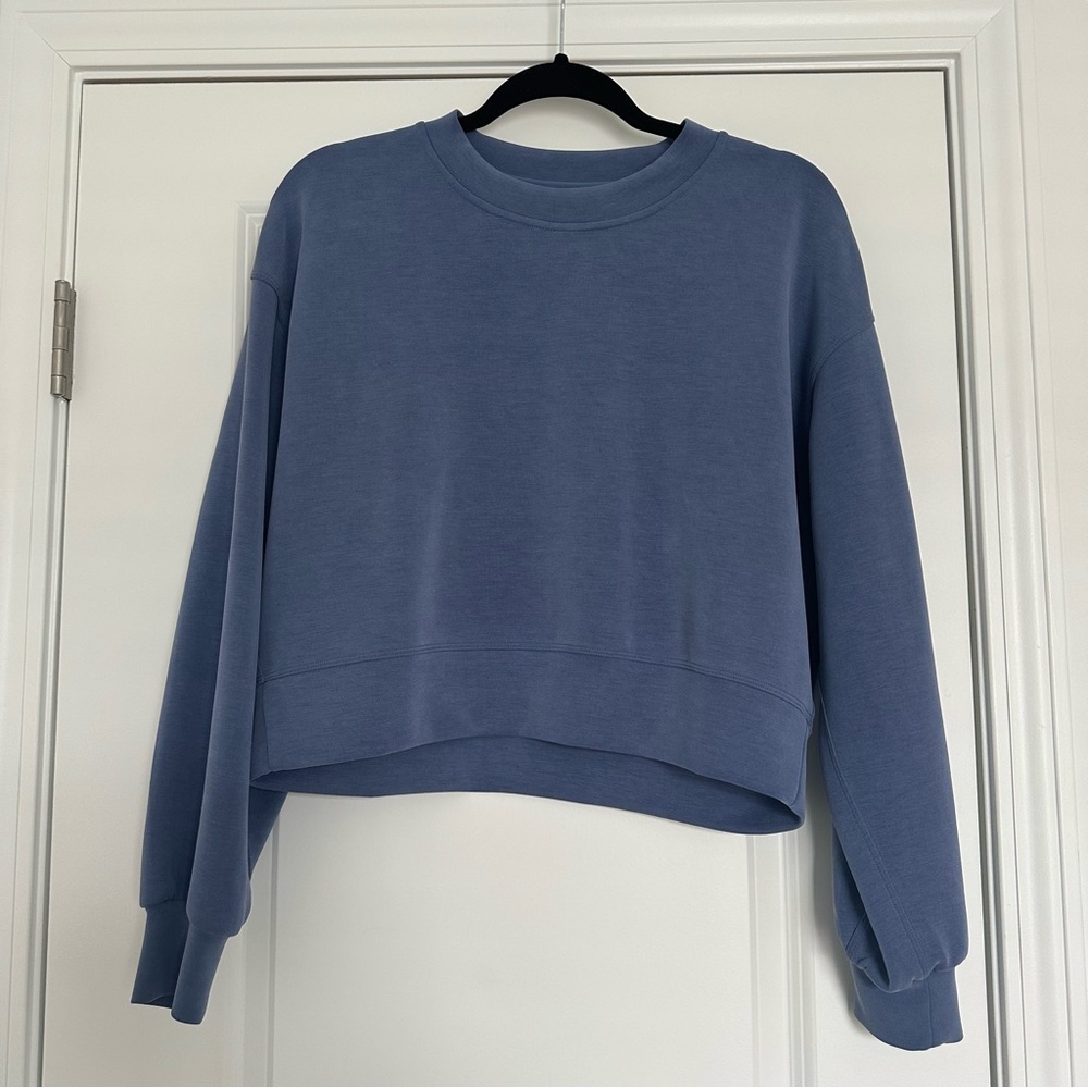 Lululemon Softstreme Perfectly Oversized Cropped Crew